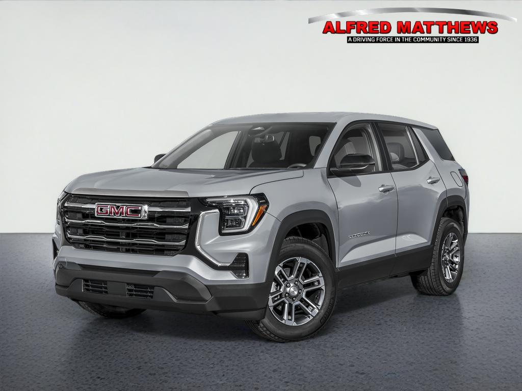 2025 GMC Terrain Elevation in Summit White — front three-quarter view