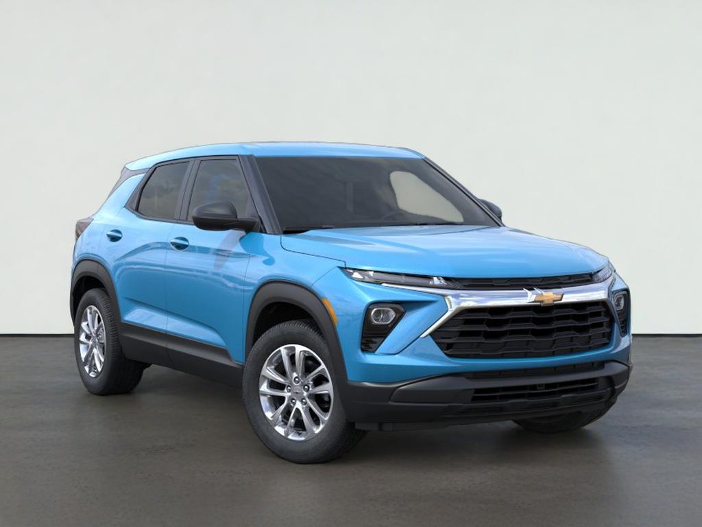 2026 Chevrolet Trailblazer LS in Marina Blue Metallic — front three-quarter view