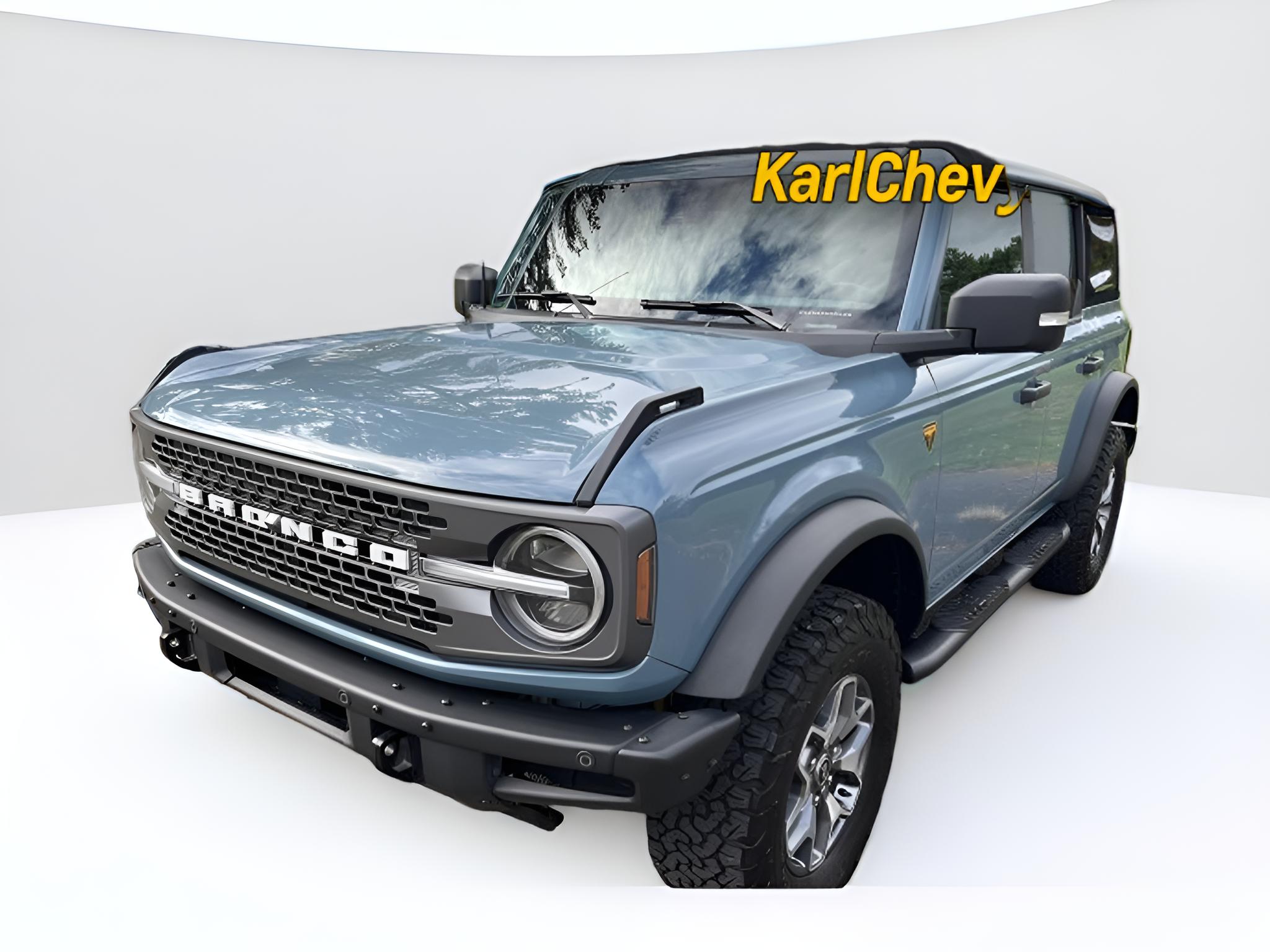 2022 Ford Bronco Badlands, Equip group 334A. V6 Engine, 10 speed Auto ,