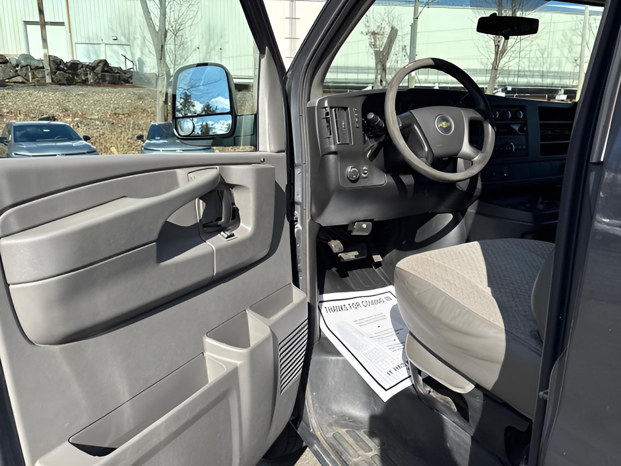 2014 Chevrolet Express 3500 Work Van, with roof rack,