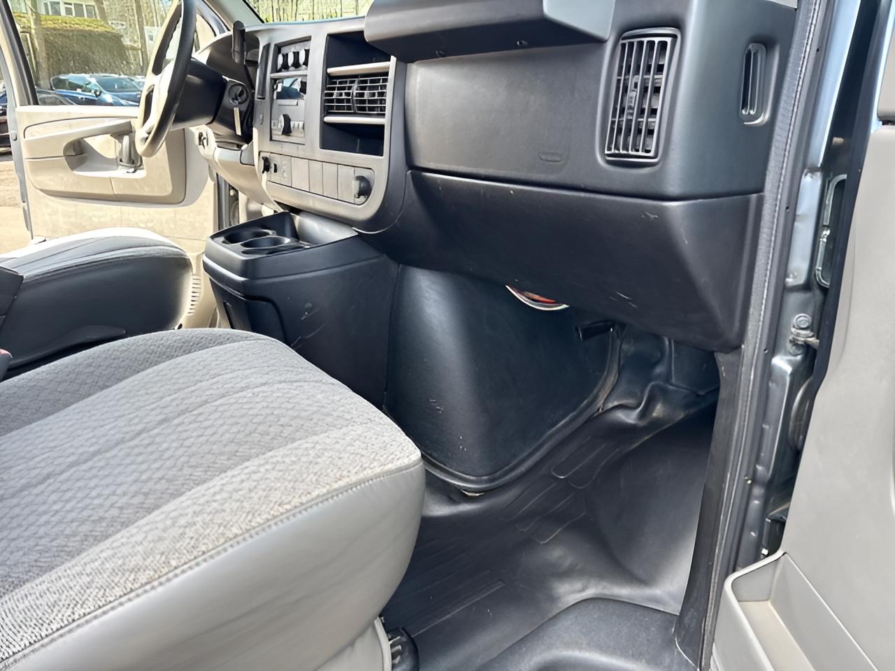 2014 Chevrolet Express 3500 Work Van, with roof rack,