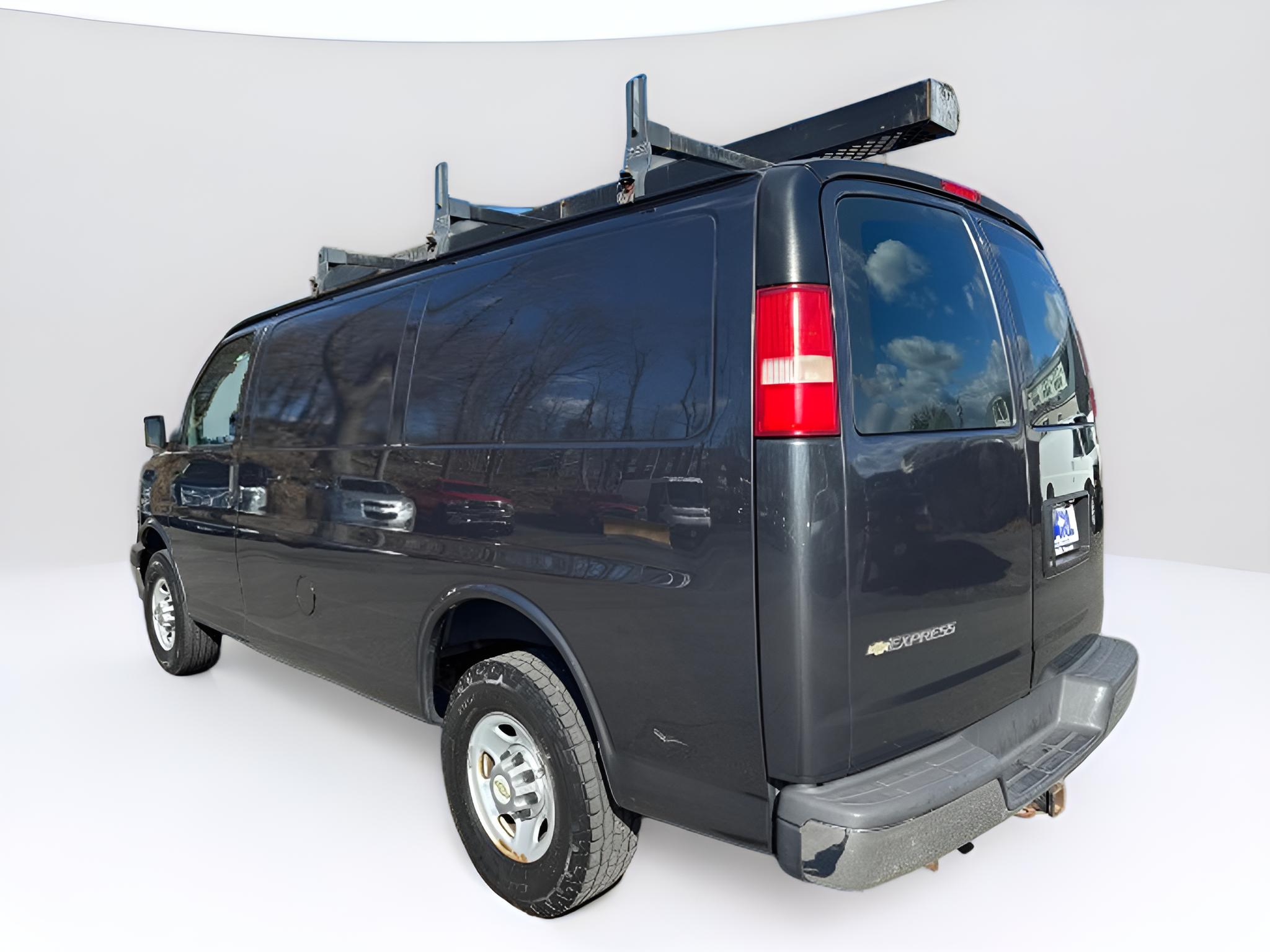 2014 Chevrolet Express 3500 Work Van, with roof rack,