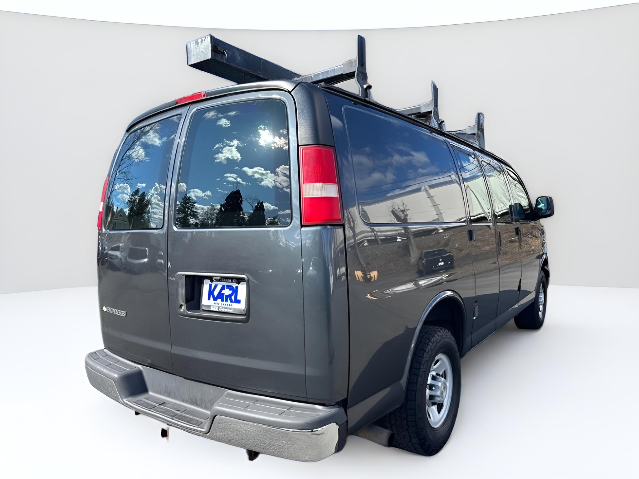 2014 Chevrolet Express 3500 Work Van, with roof rack,