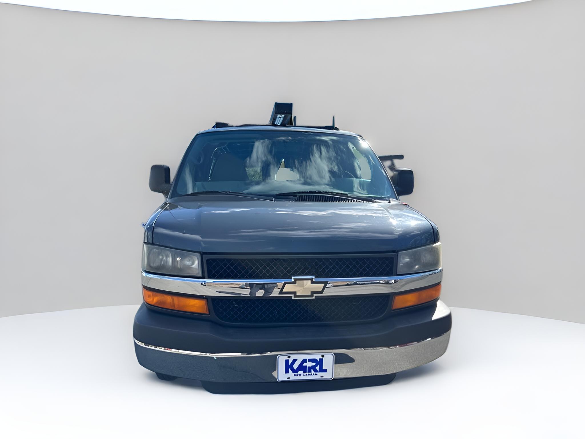 2014 Chevrolet Express 3500 Work Van, with roof rack,