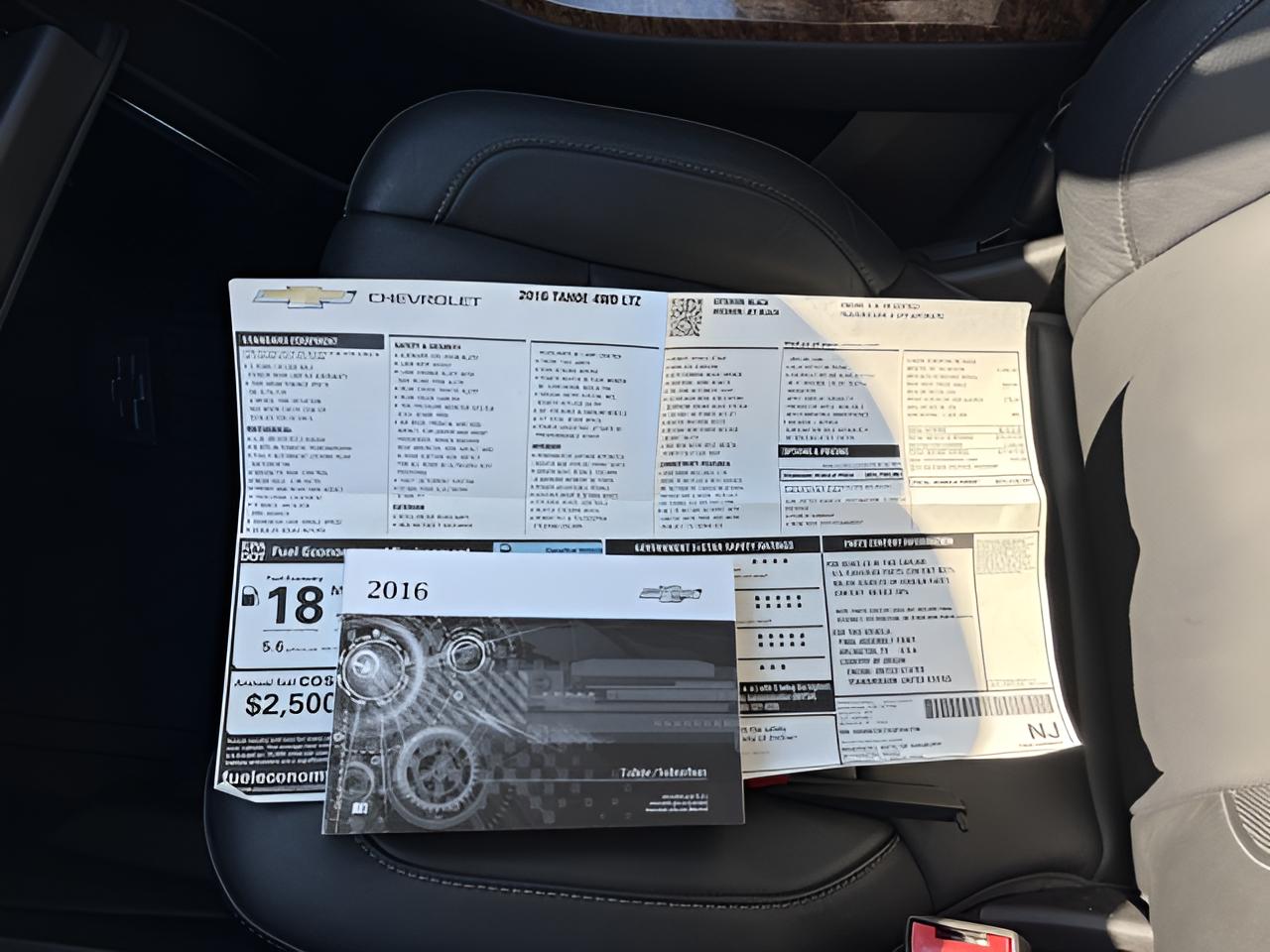 2016 Chevrolet Tahoe LTZ, Very Low Mileage, No Accidents,