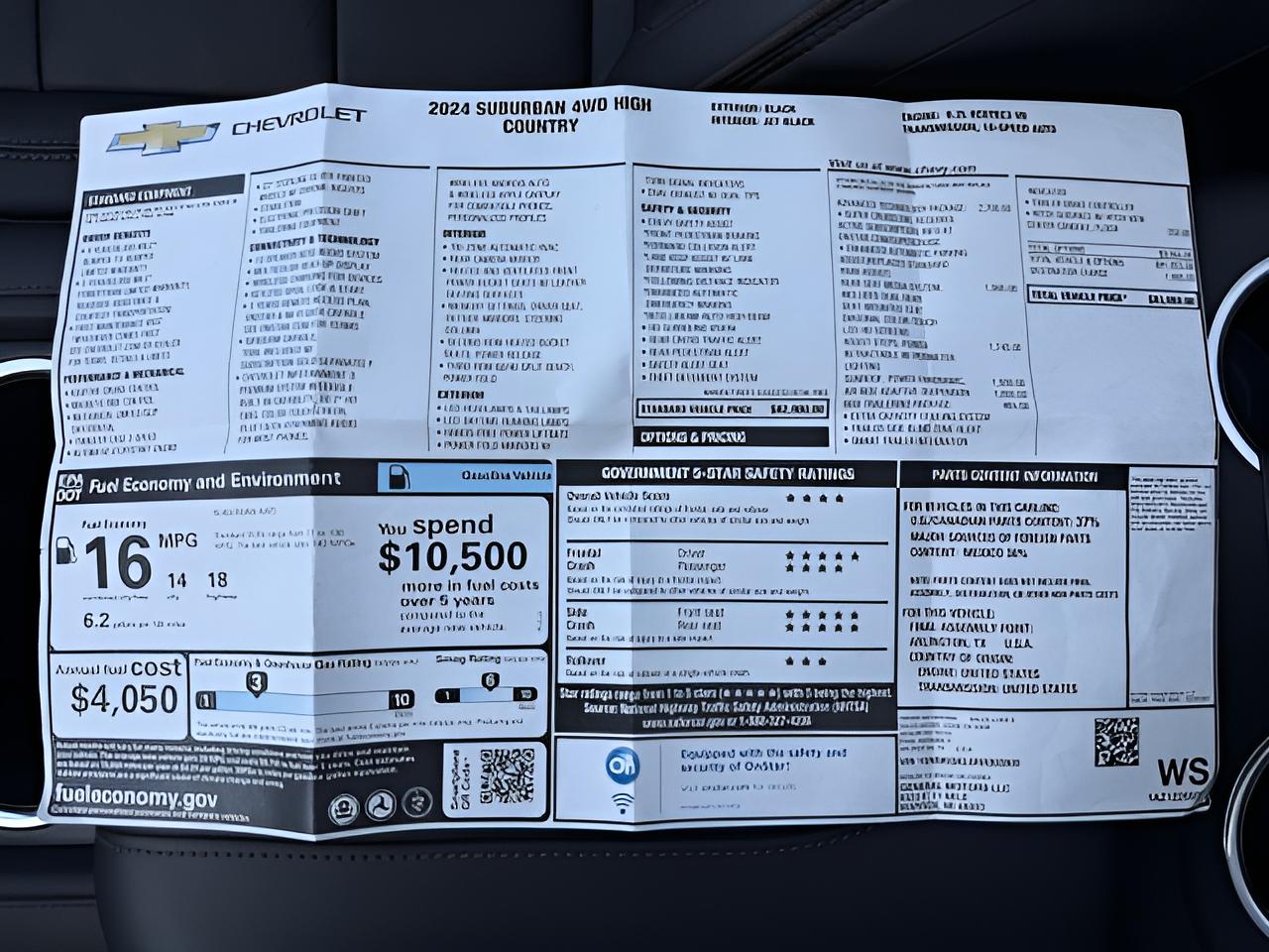 2024 Chevrolet Suburban High Country, Super Cruise, Max Towing Pkg,