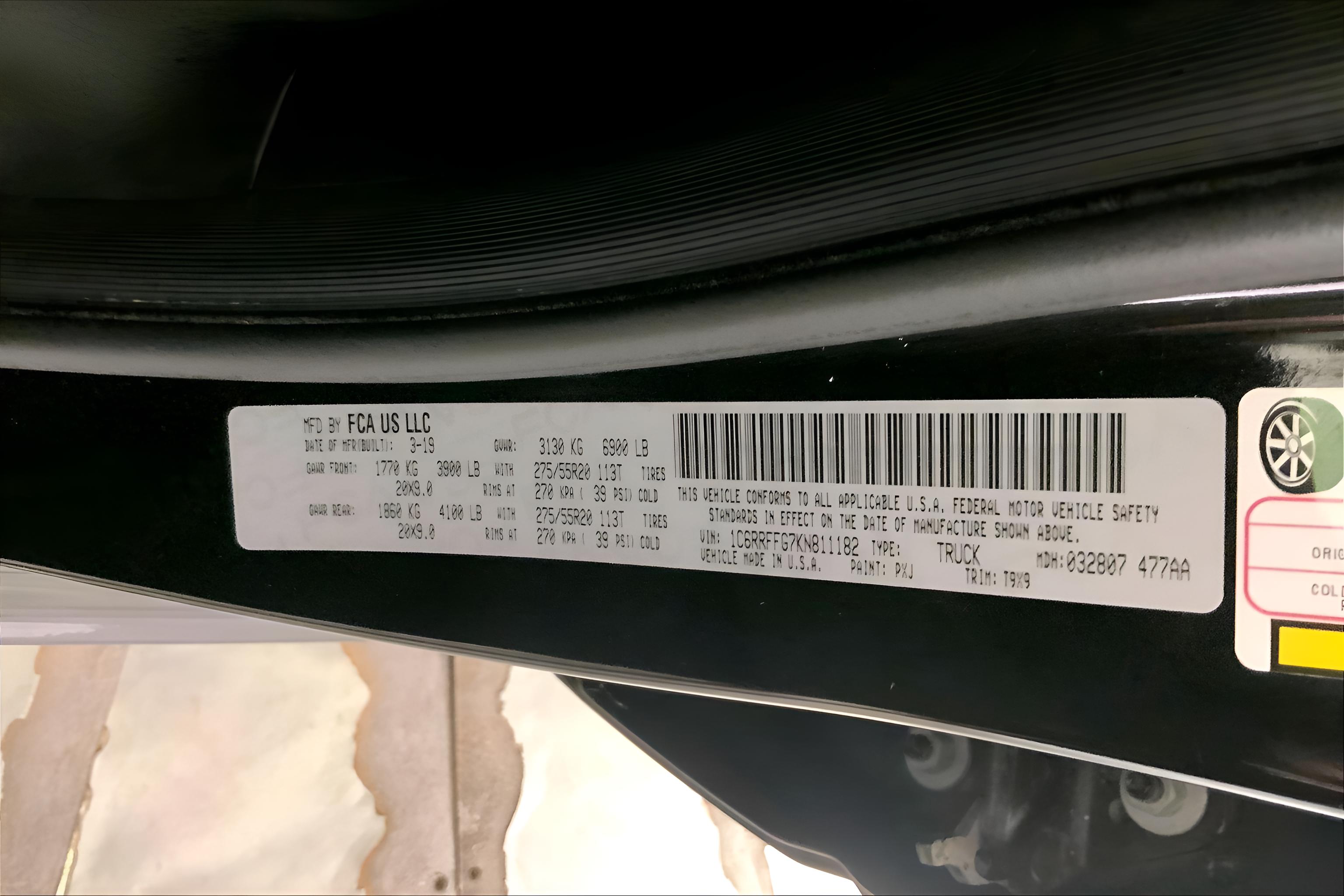 2019 RAM 1500 Big Horn/Lone Star