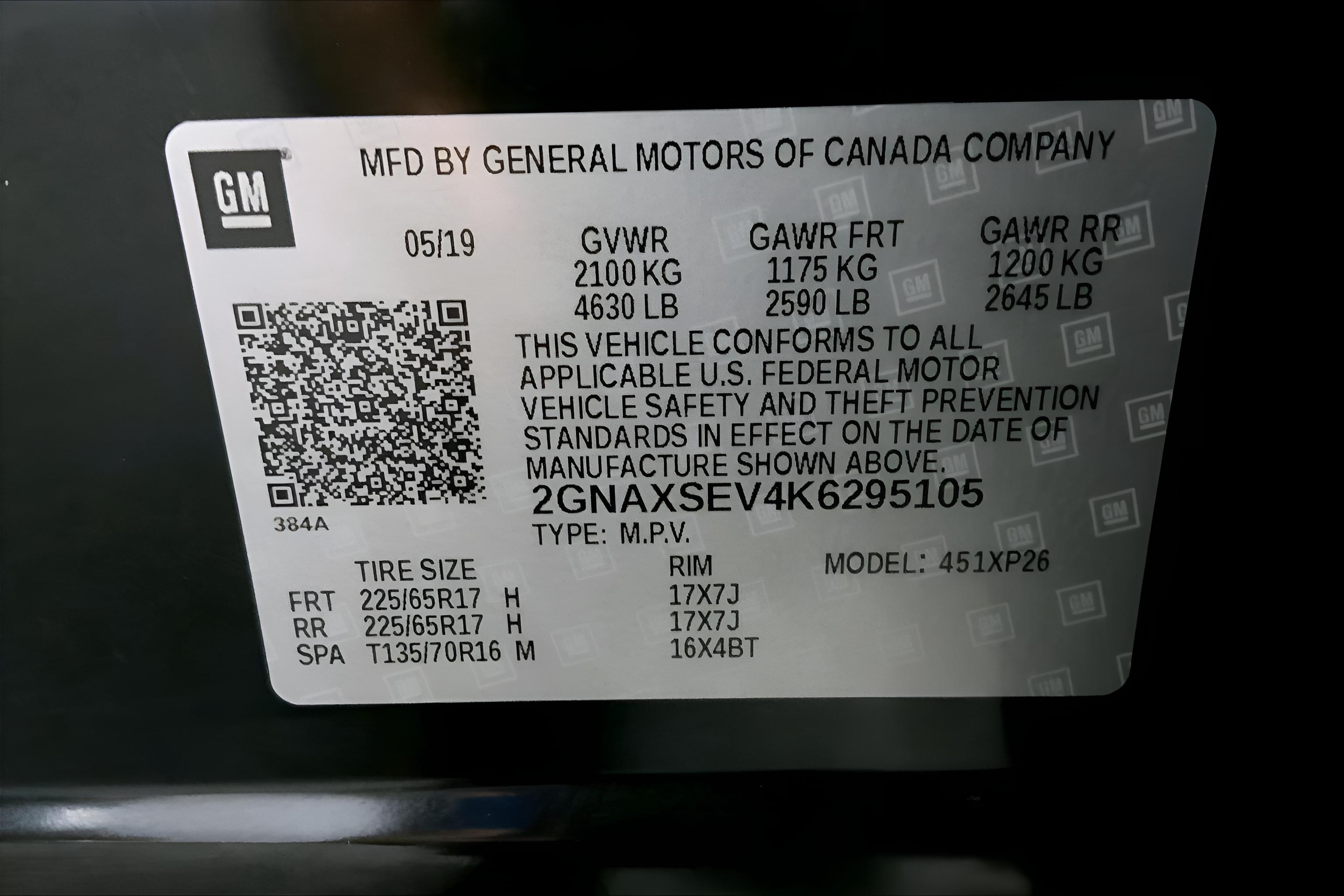 2019 Chevrolet Equinox LS