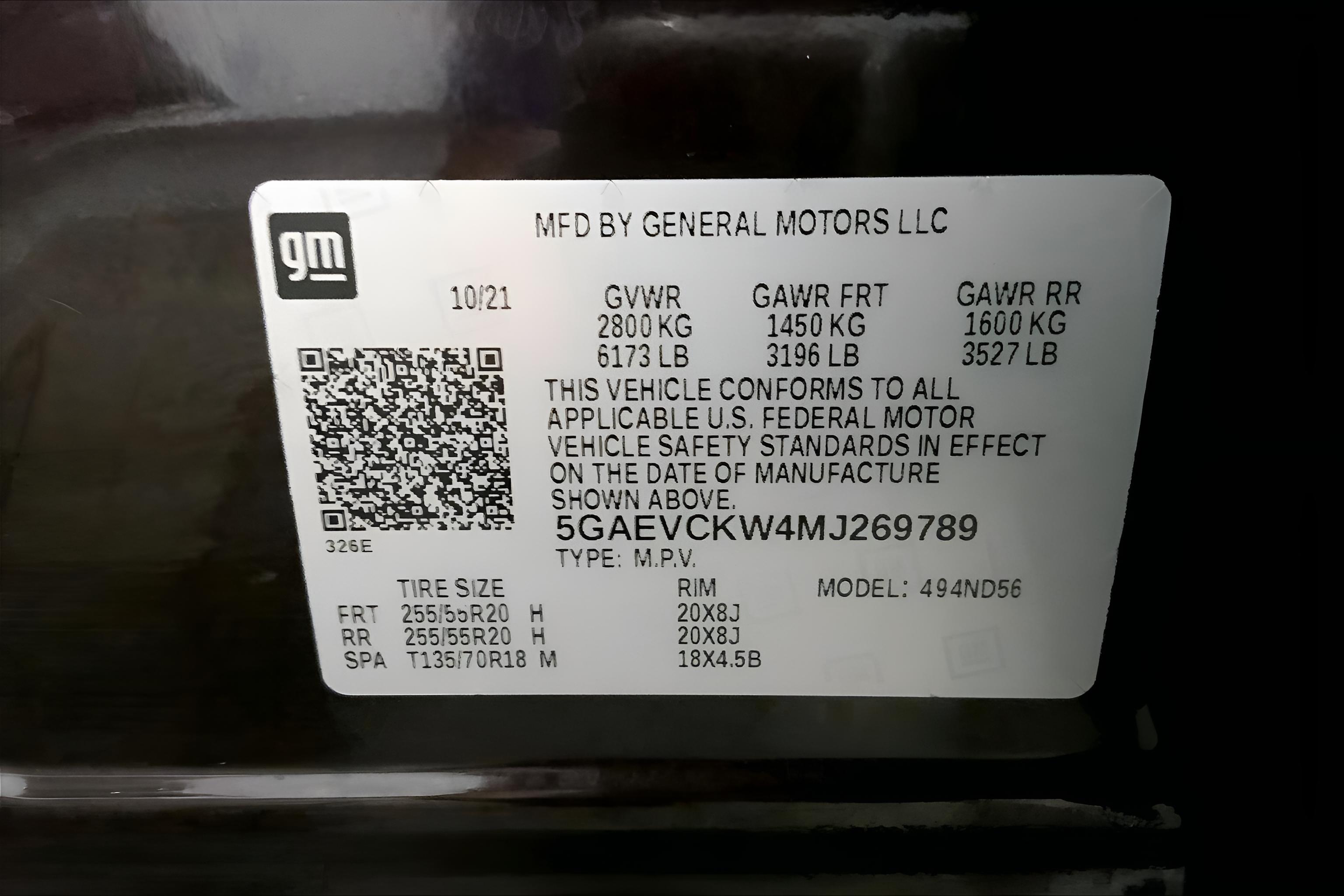 2021 Buick Enclave Avenir