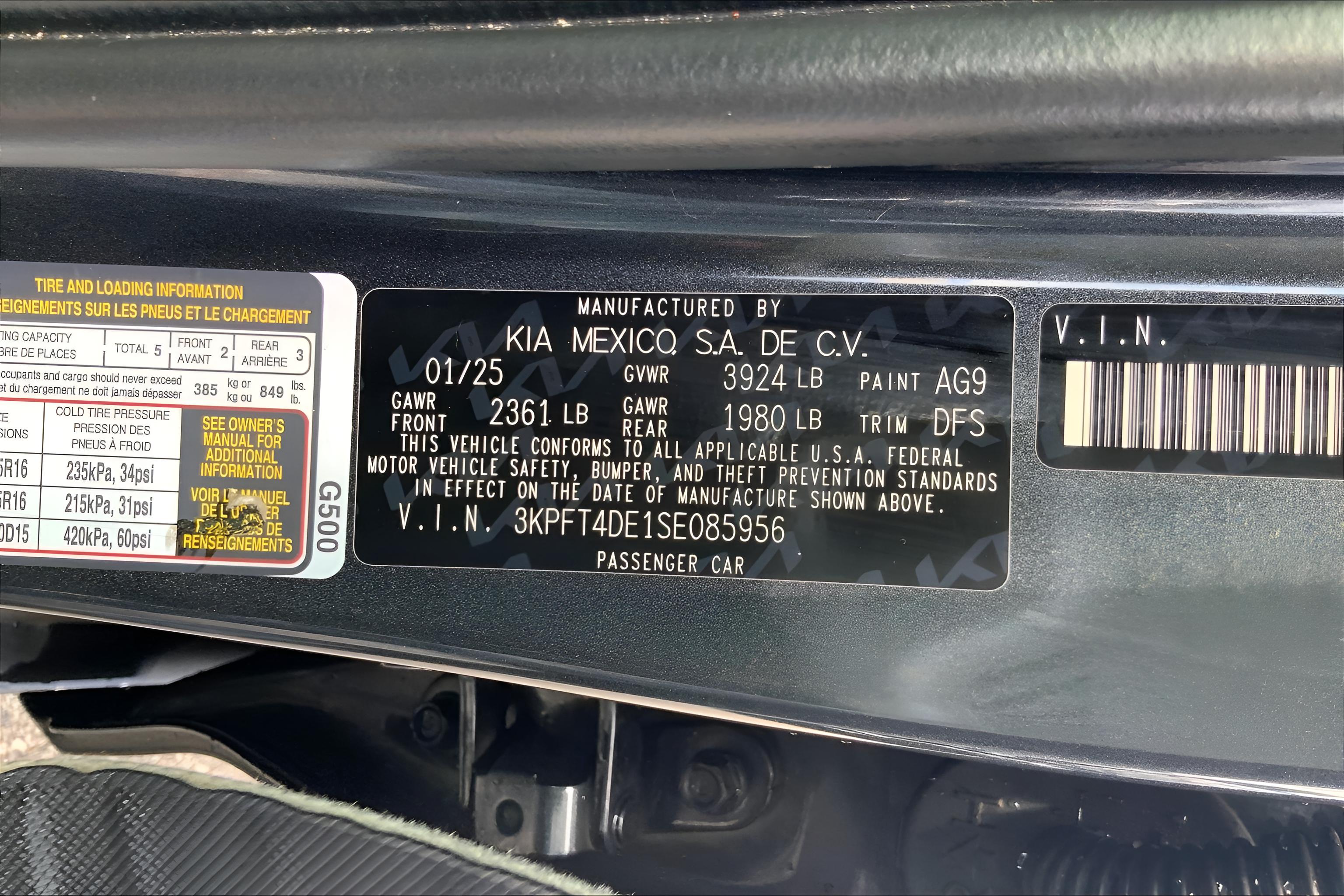 2025 Kia K4 LXS