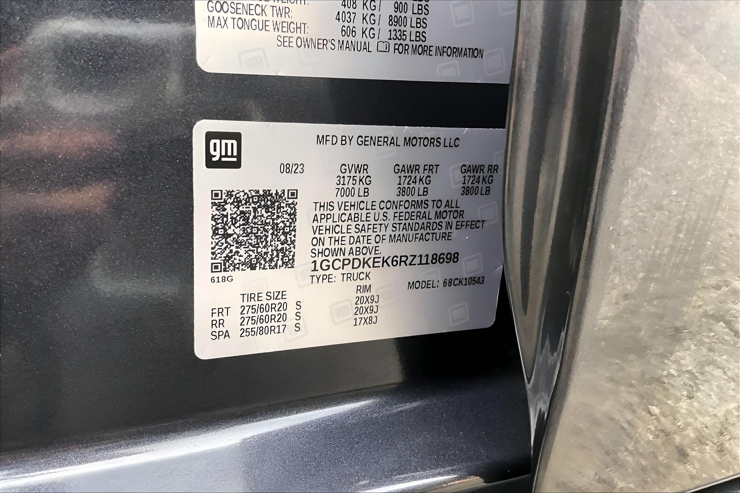 2024 Chevrolet Silverado 1500 LT (2FL)