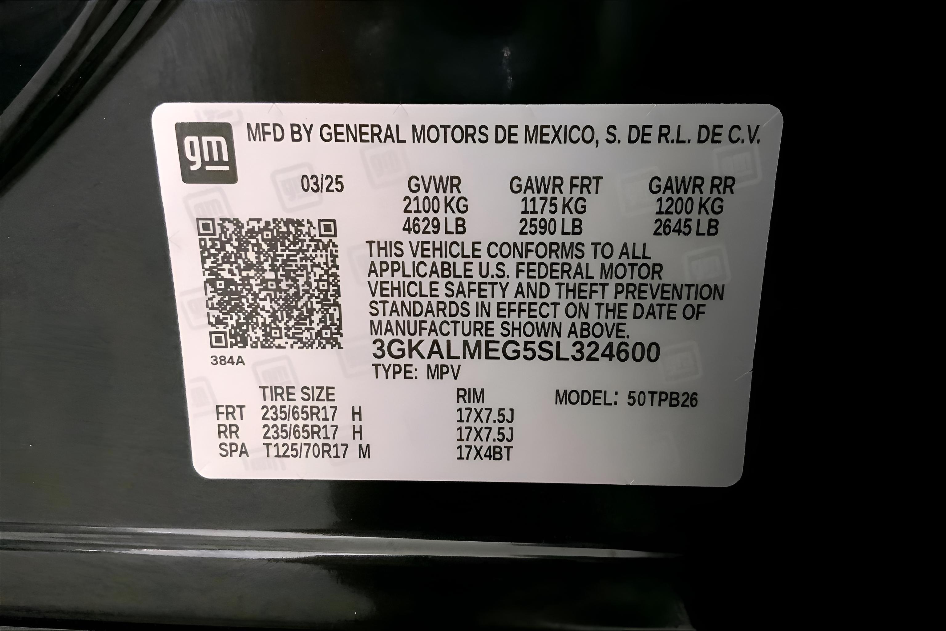 2025 GMC Terrain Elevation