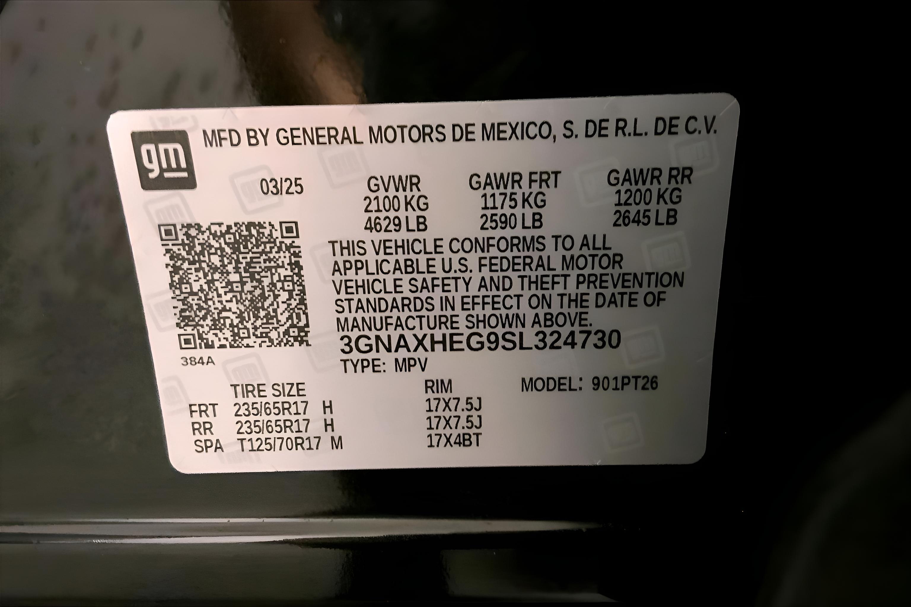 2025 Chevrolet Equinox LT