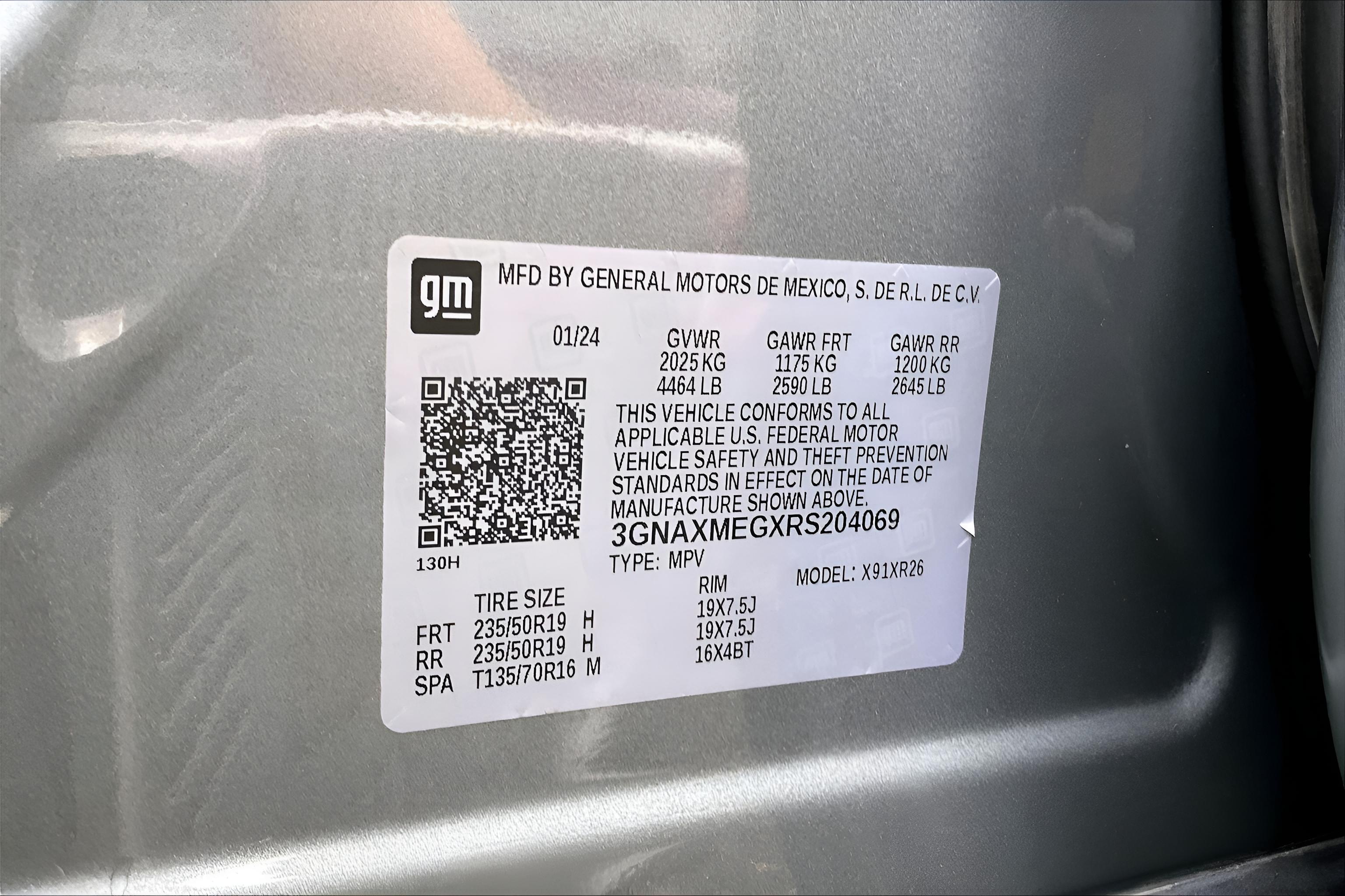 2024 Chevrolet Equinox RS