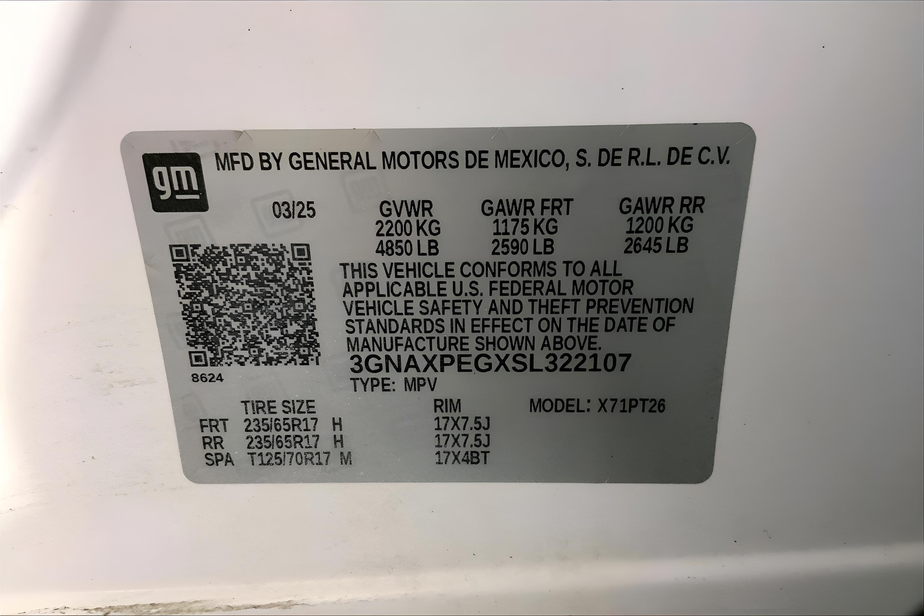 2025 Chevrolet Equinox LT
