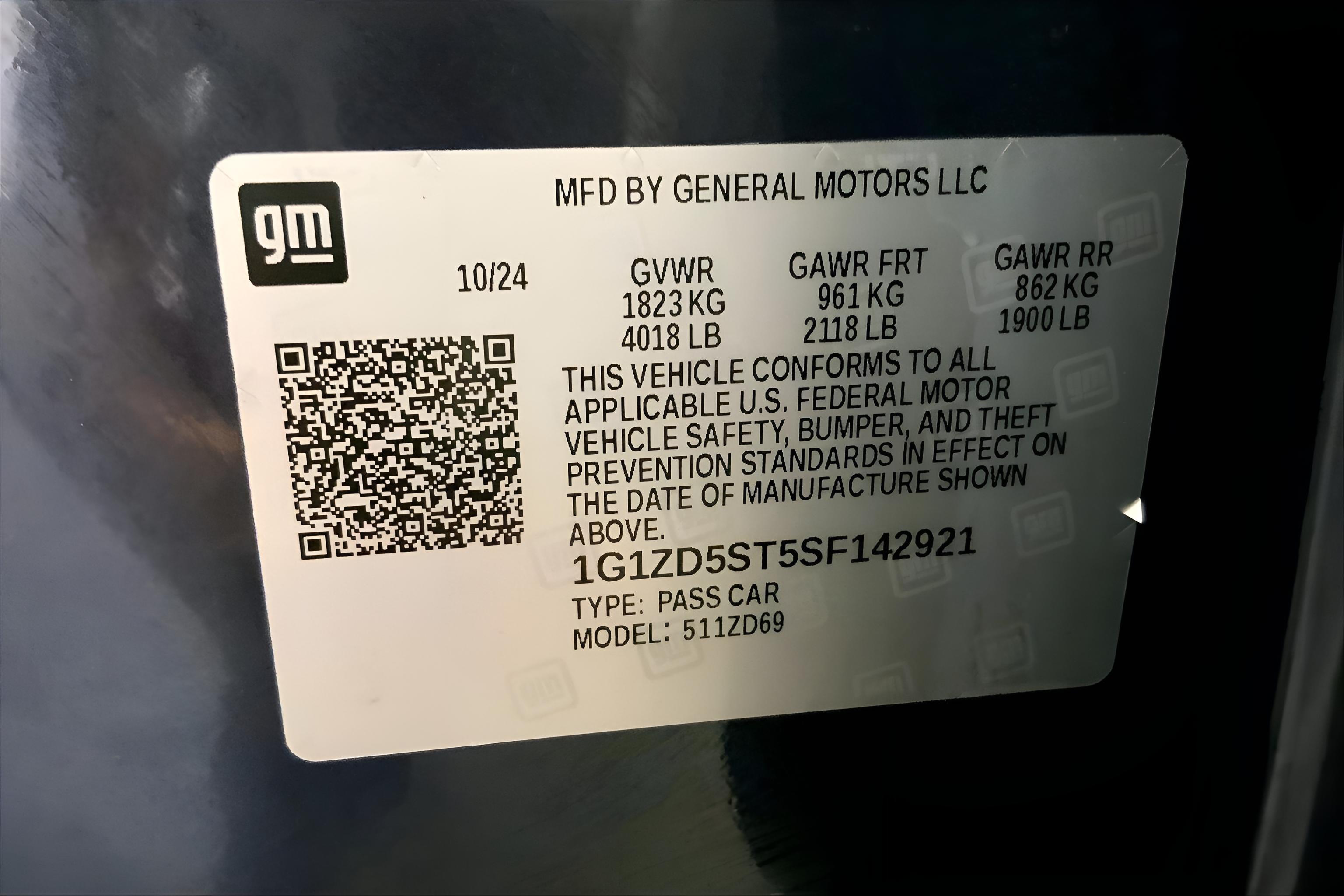 2025 Chevrolet Malibu 1LT