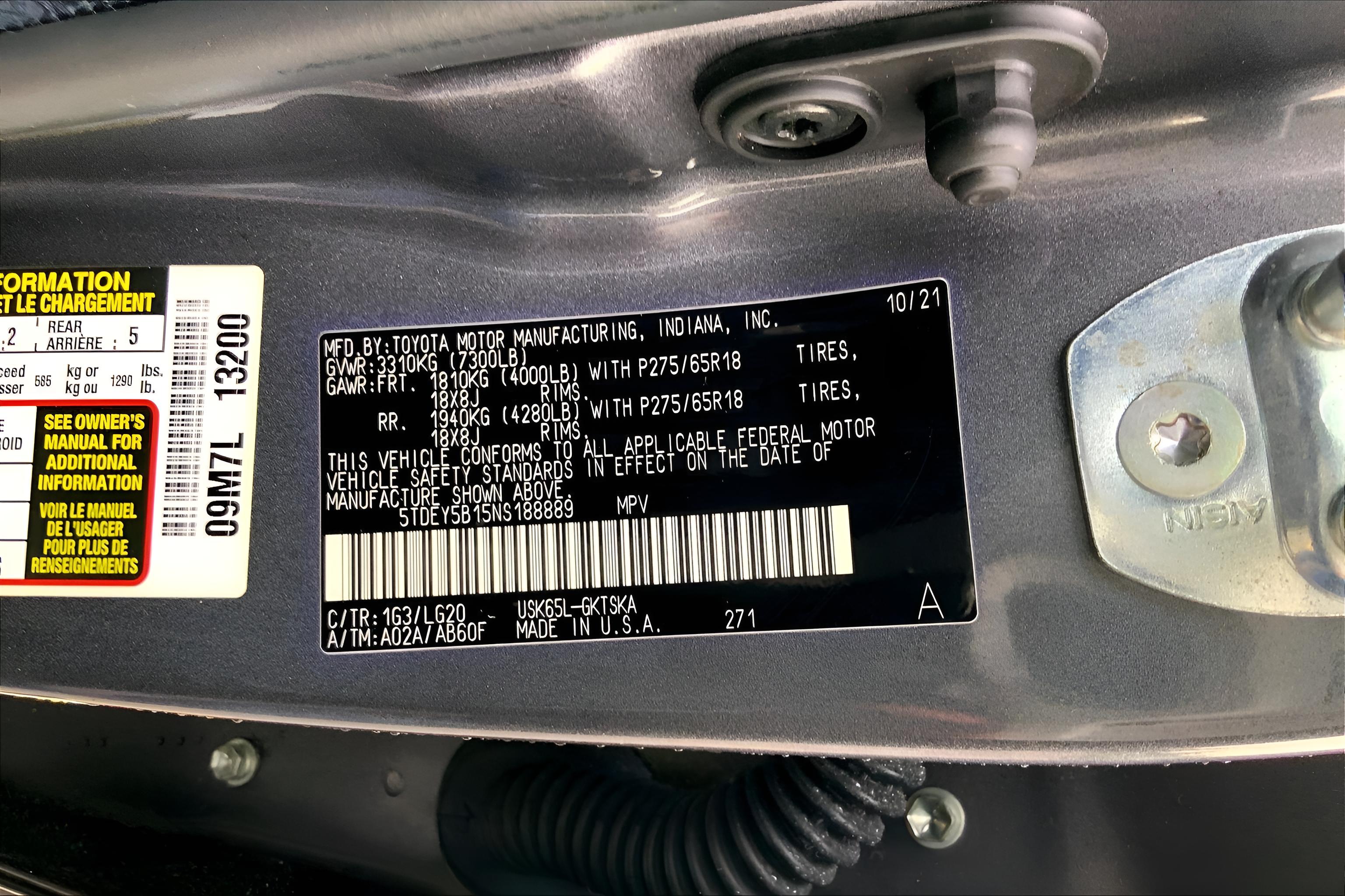 2022 Toyota Sequoia TRD Pro