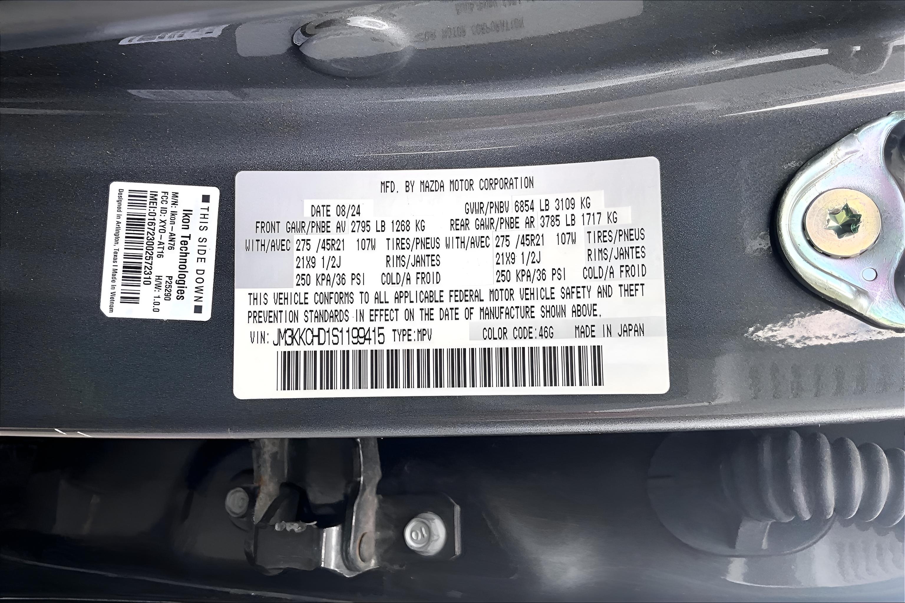 2025 Mazda Mazda CX-90 3.3 Turbo Premium Sport