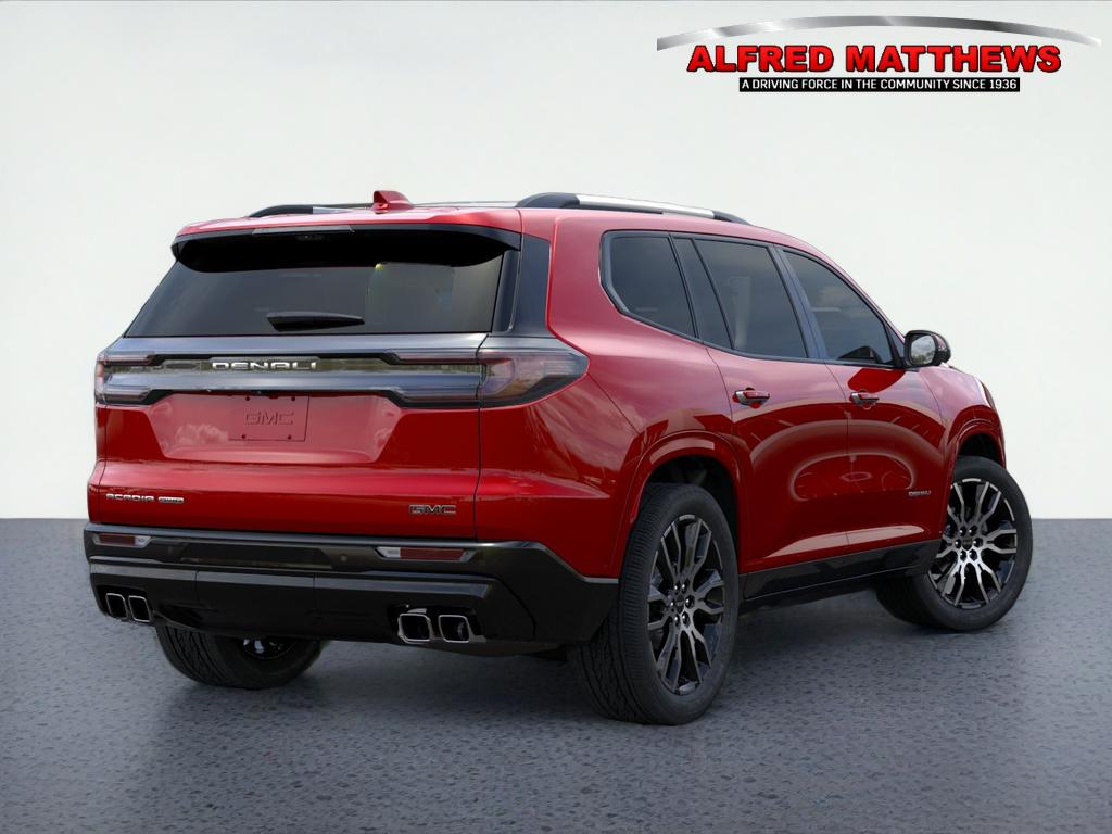 2026 GMC Acadia — interior view
