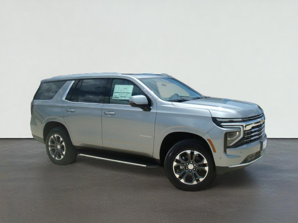 2026 Chevrolet Tahoe LT in Sterling Gray Metallic — front three-quarter view