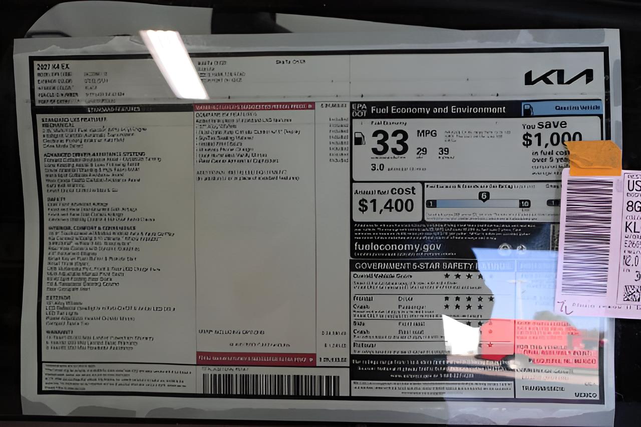 2027 Kia K4 EX