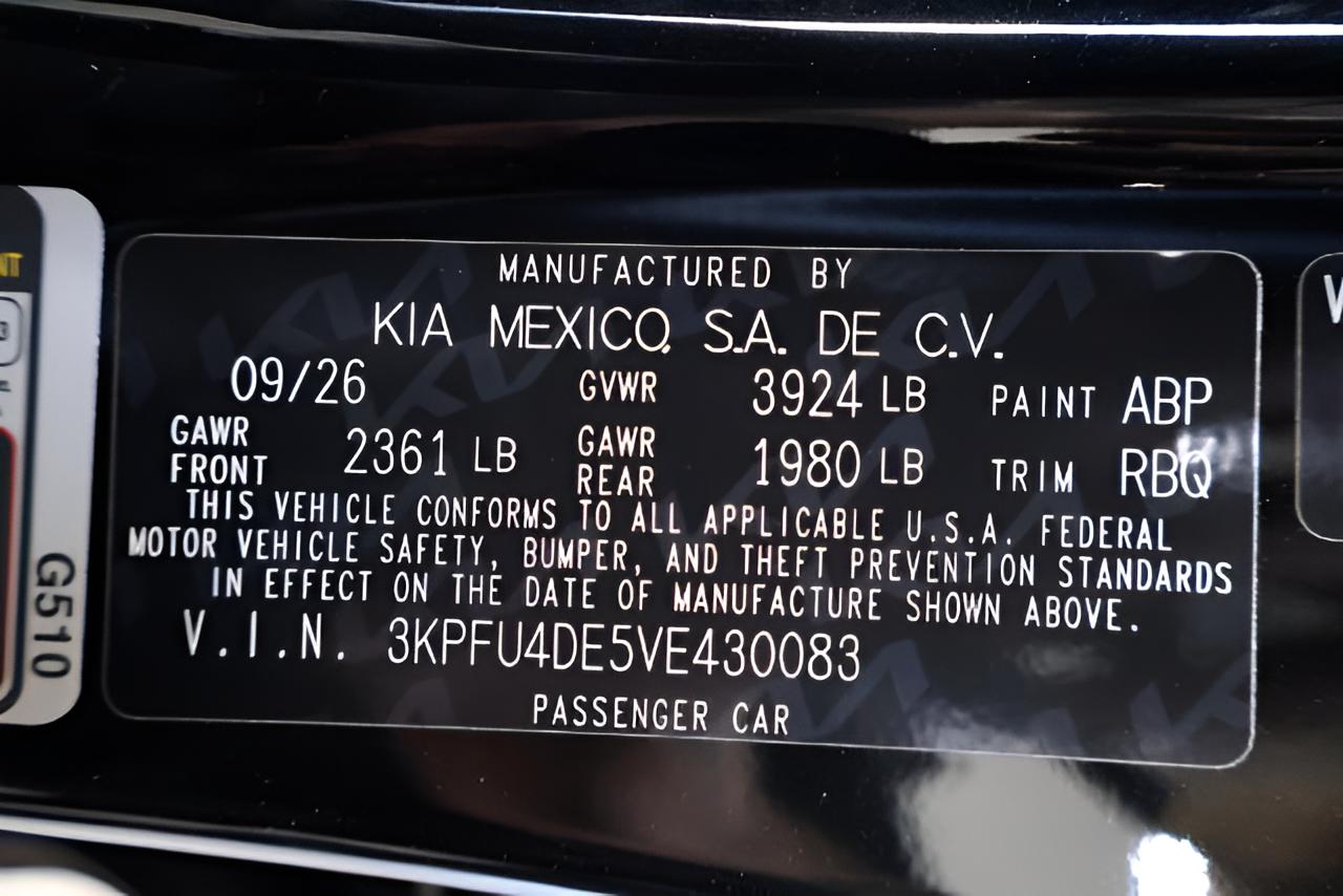 2027 Kia K4 EX