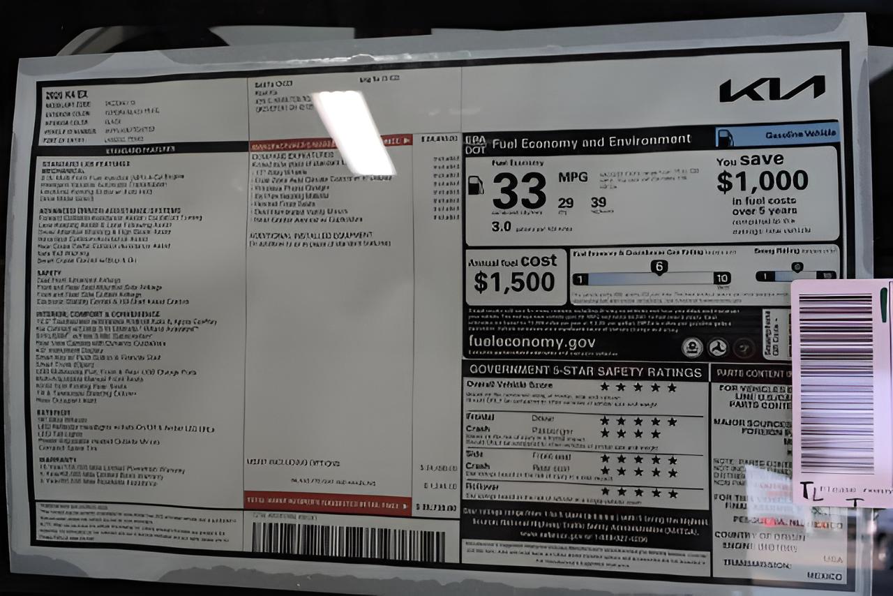 2026 Kia K4 EX