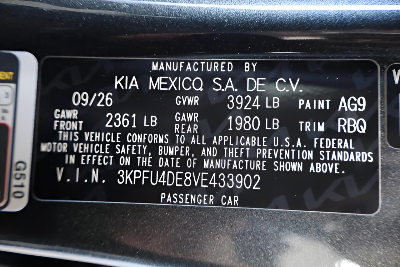 2027 Kia K4 EX