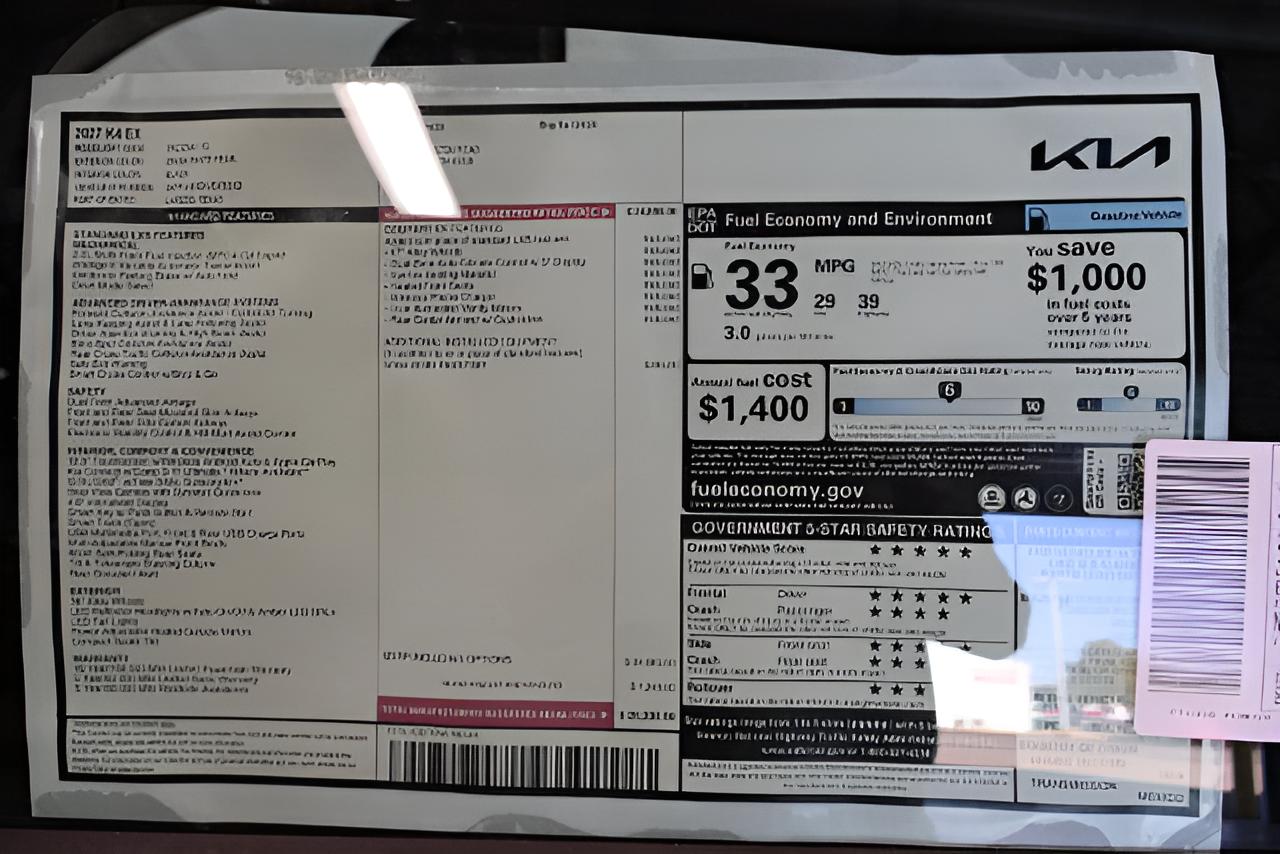 2027 Kia K4 EX