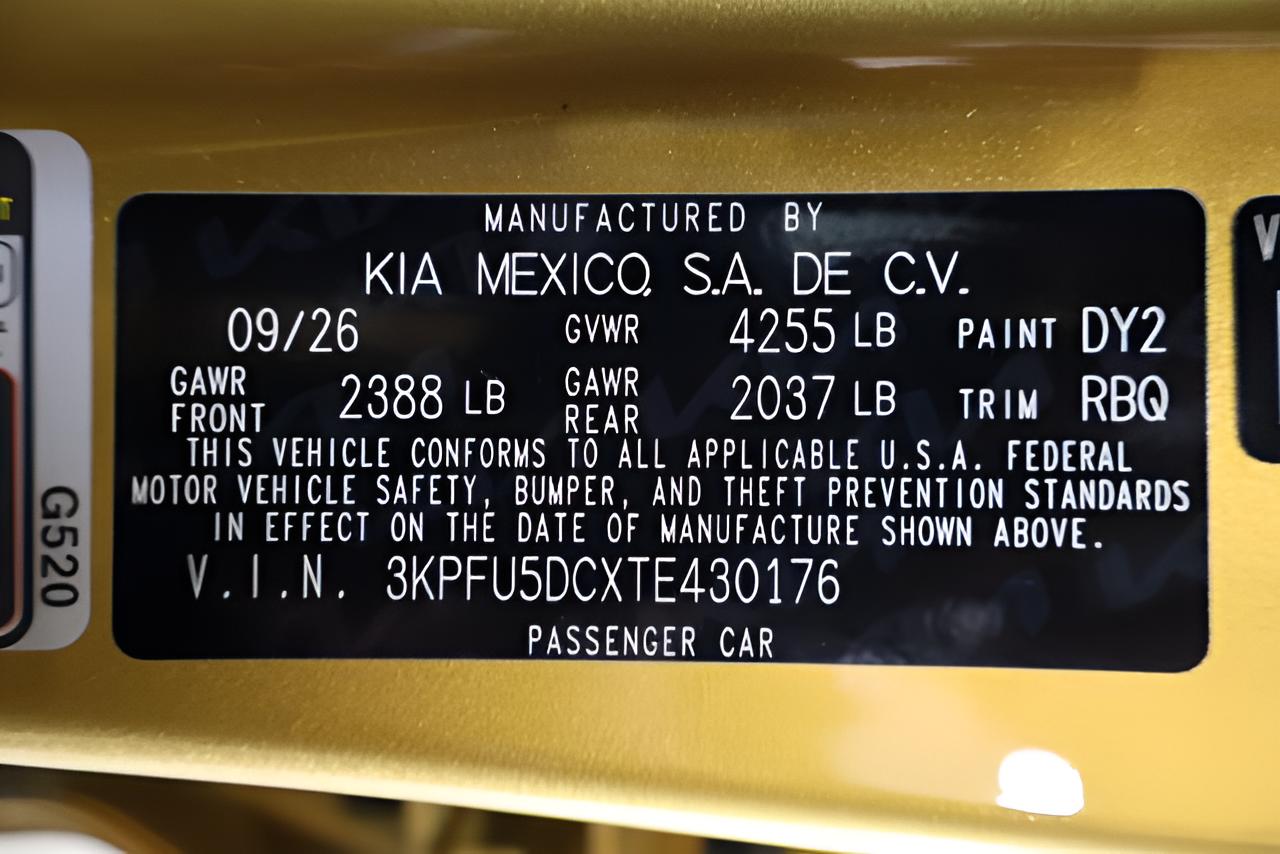 2026 Kia K4 Hatchback GT-Line Turbo