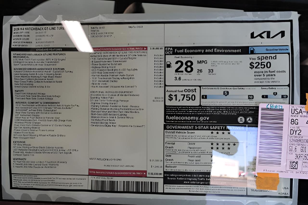 2026 Kia K4 Hatchback GT-Line Turbo