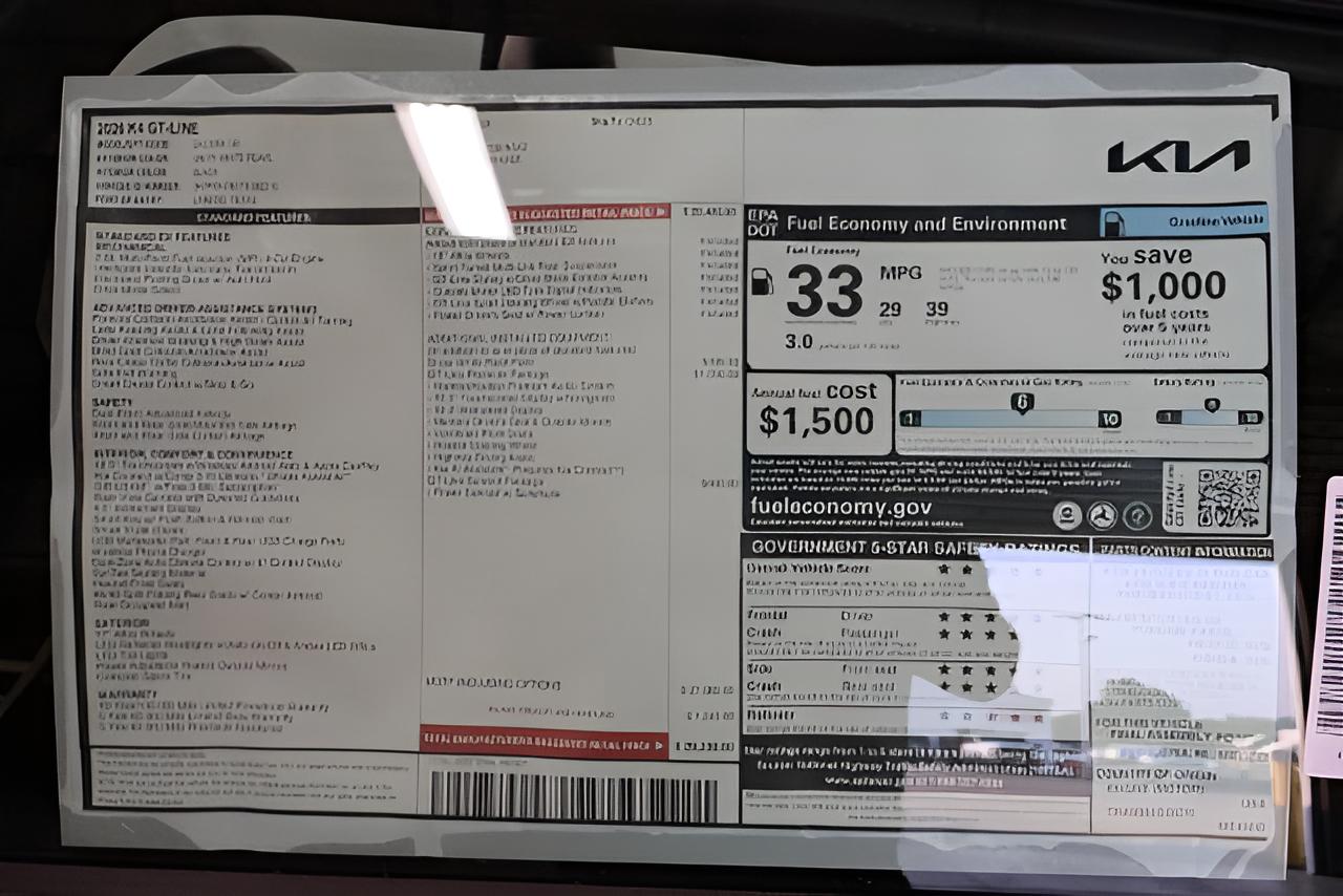 2026 Kia K4 GT-Line