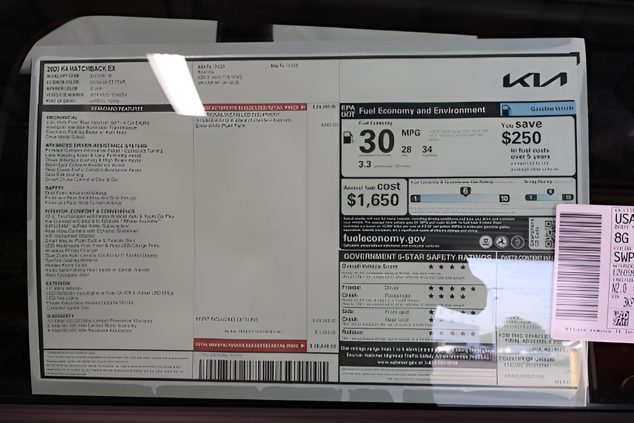 2026 Kia K4 Hatchback EX