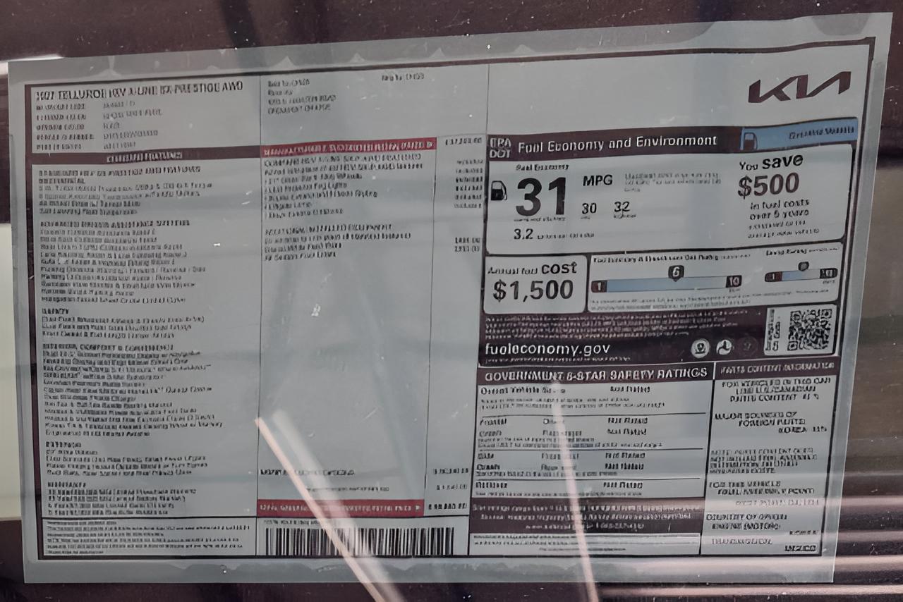 2027 Kia Telluride Hybrid X-Line SX-Prestige