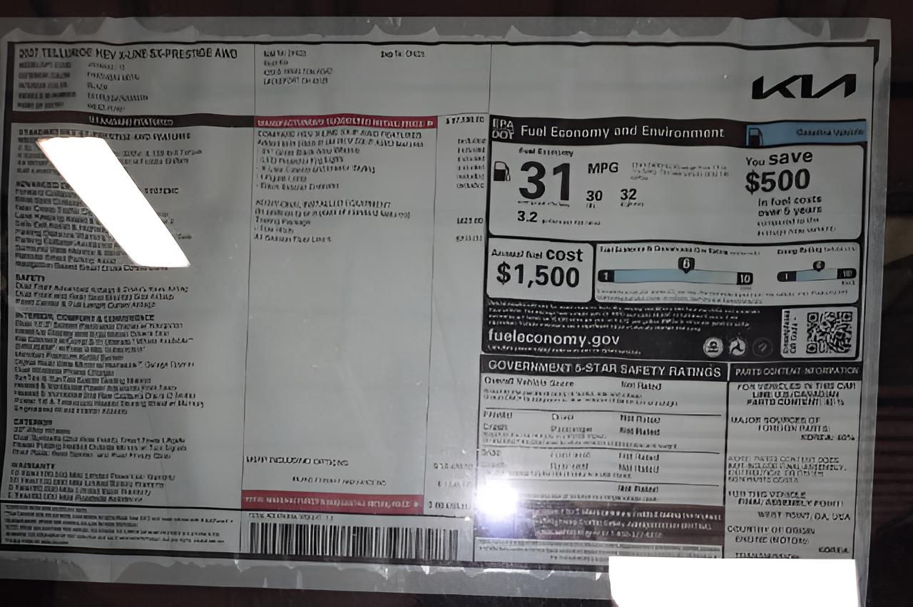 2027 Kia Telluride Hybrid X-Line SX-Prestige