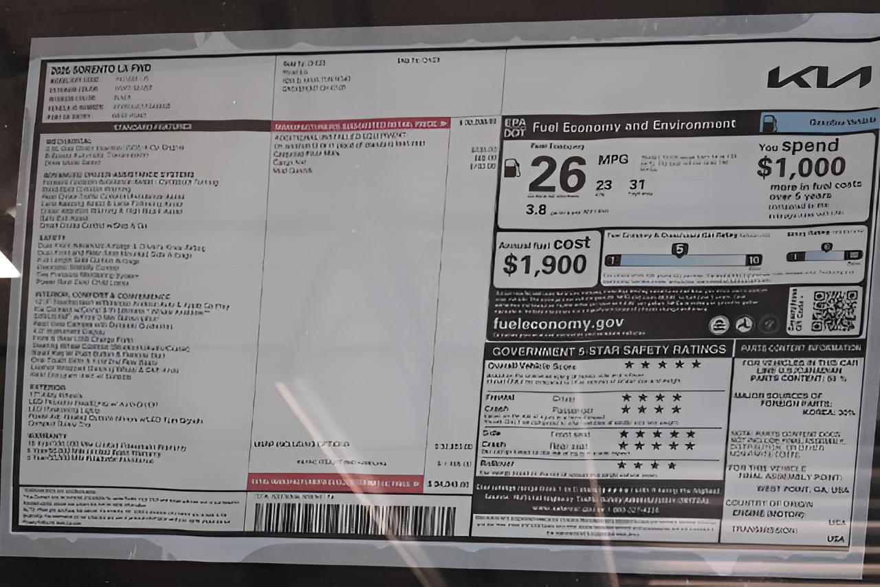 2026 Kia Sorento LX