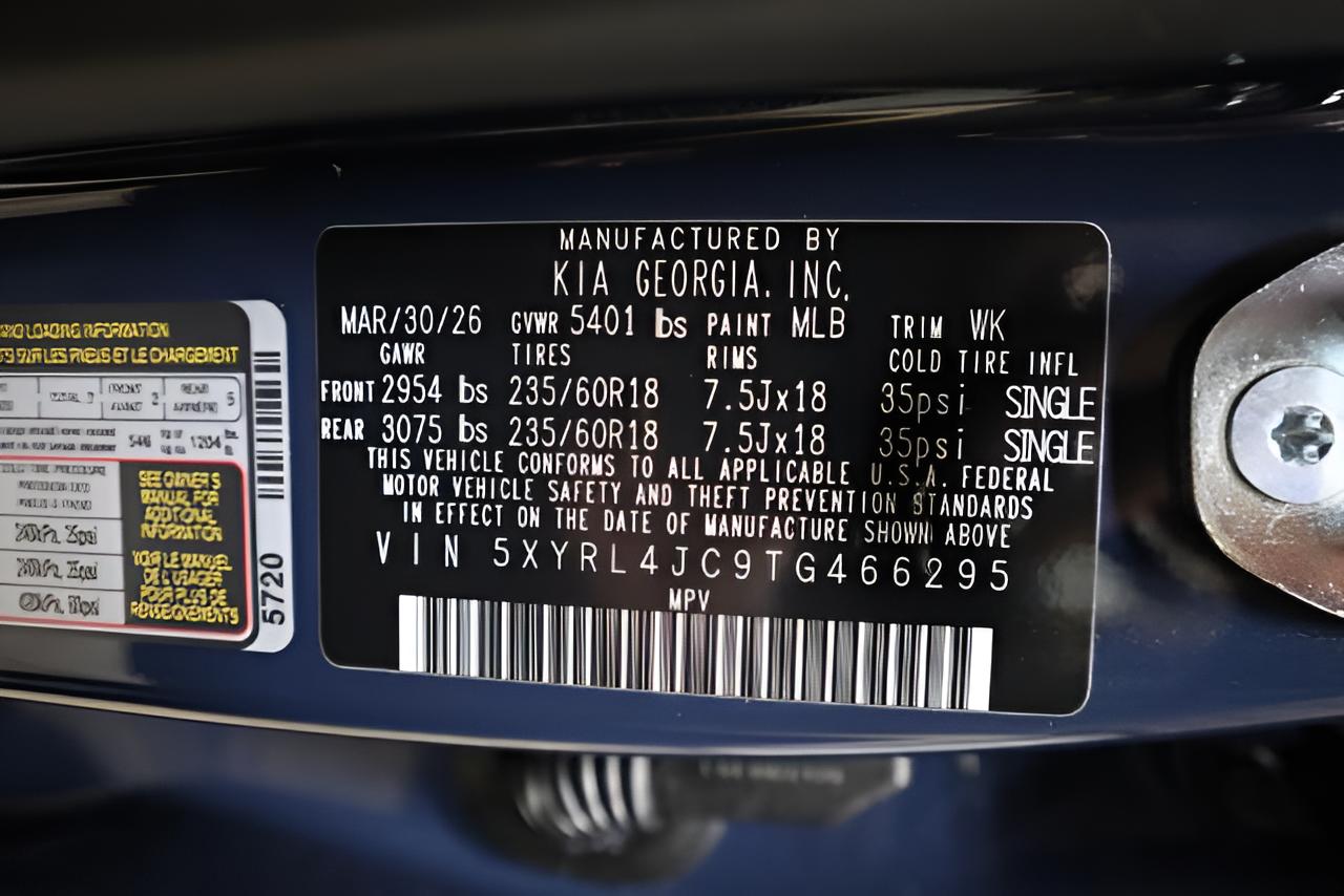 2026 Kia Sorento S