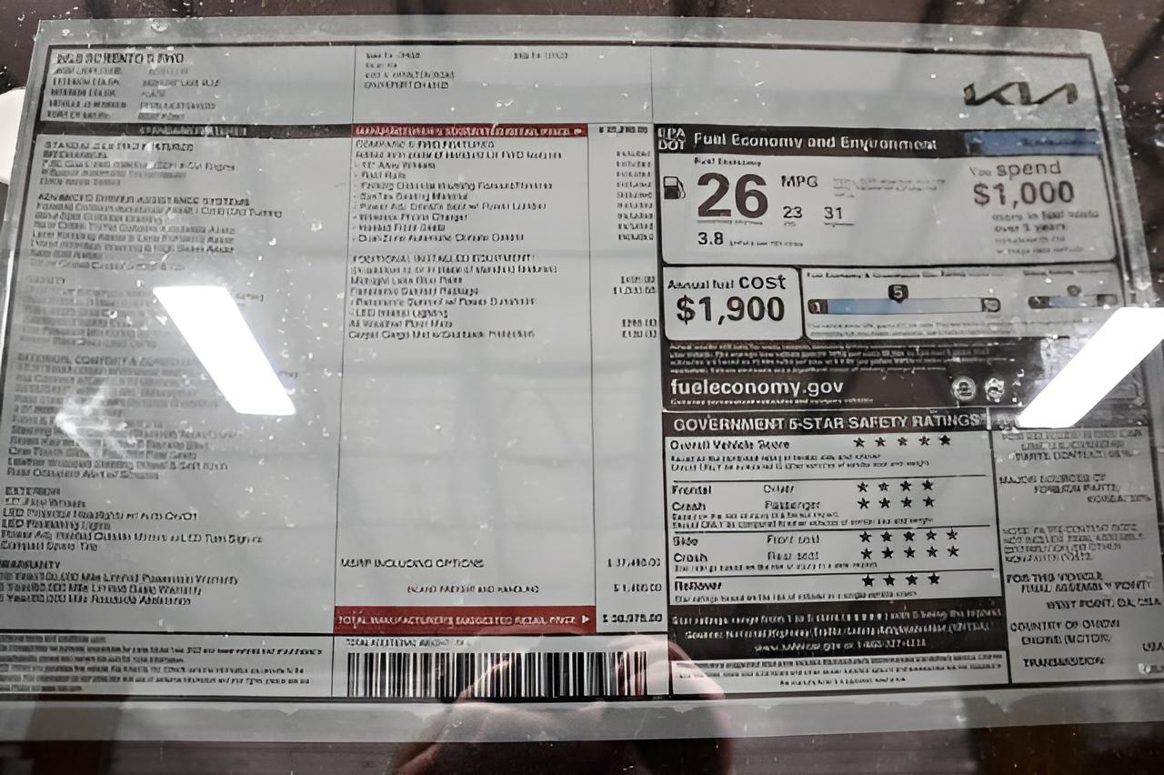 2026 Kia Sorento S