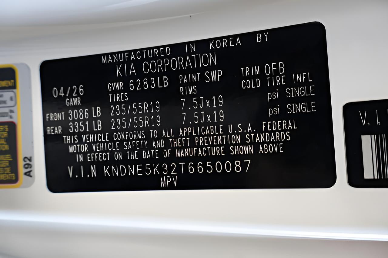 2026 Kia Carnival SX Prestige