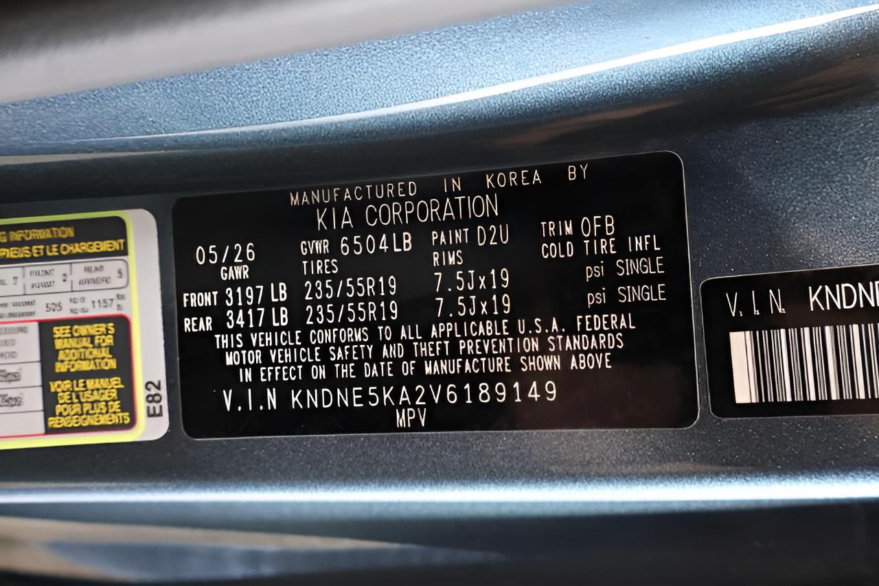 2027 Kia Carnival Hybrid SX