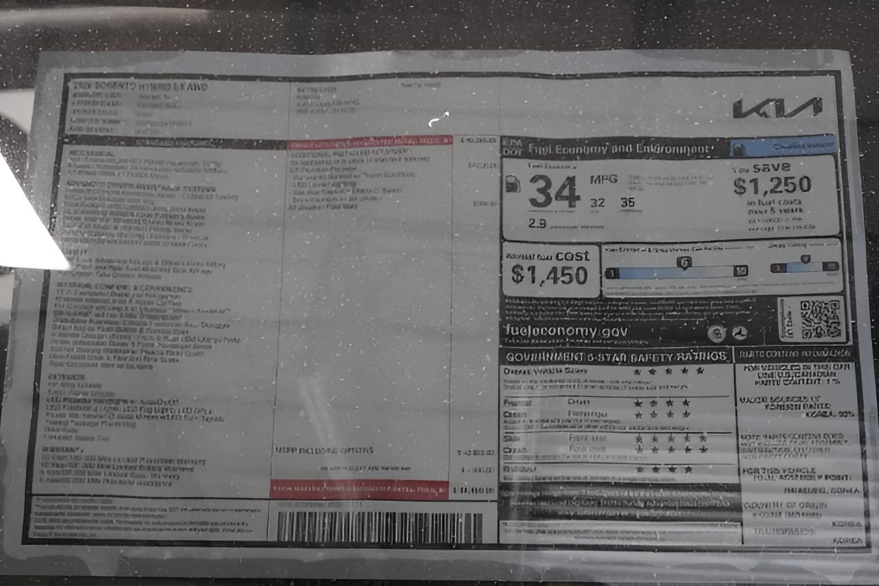 2026 Kia Sorento Hybrid EX