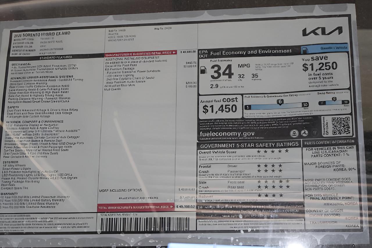 2026 Kia Sorento Hybrid EX