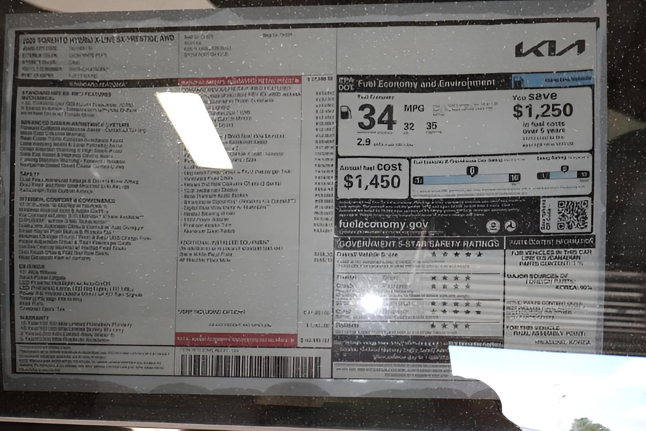 2026 Kia Sorento Hybrid X-Line SX Prestige