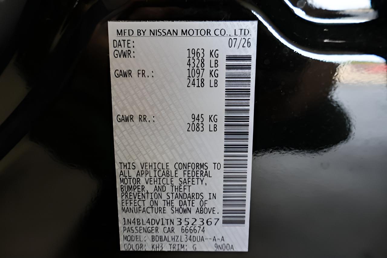 2026 Nissan Altima SV