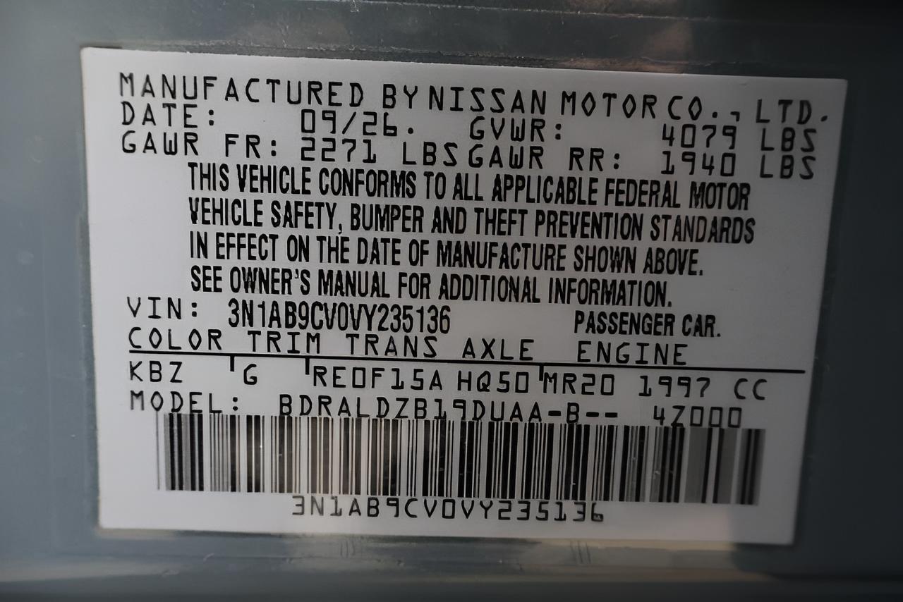 2027 Nissan Sentra SV