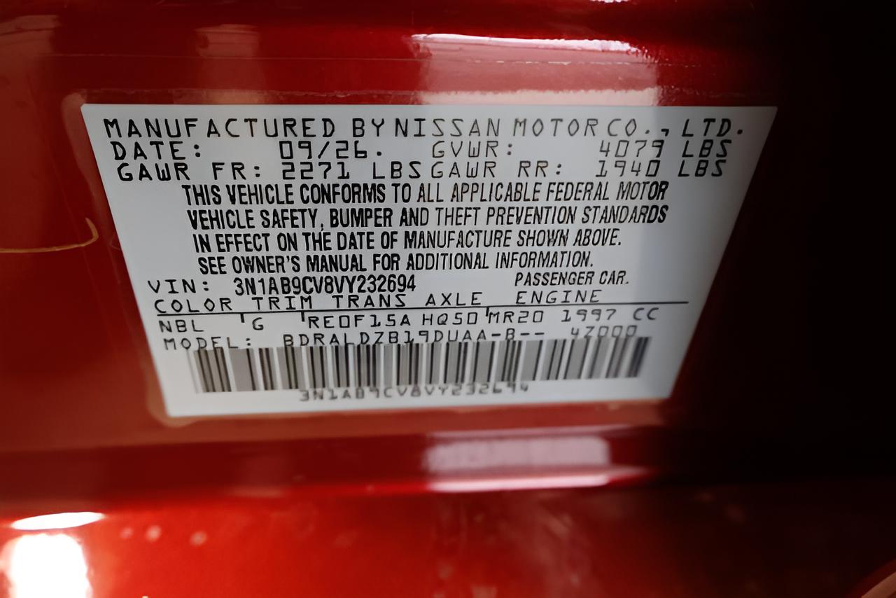 2027 Nissan Sentra SV