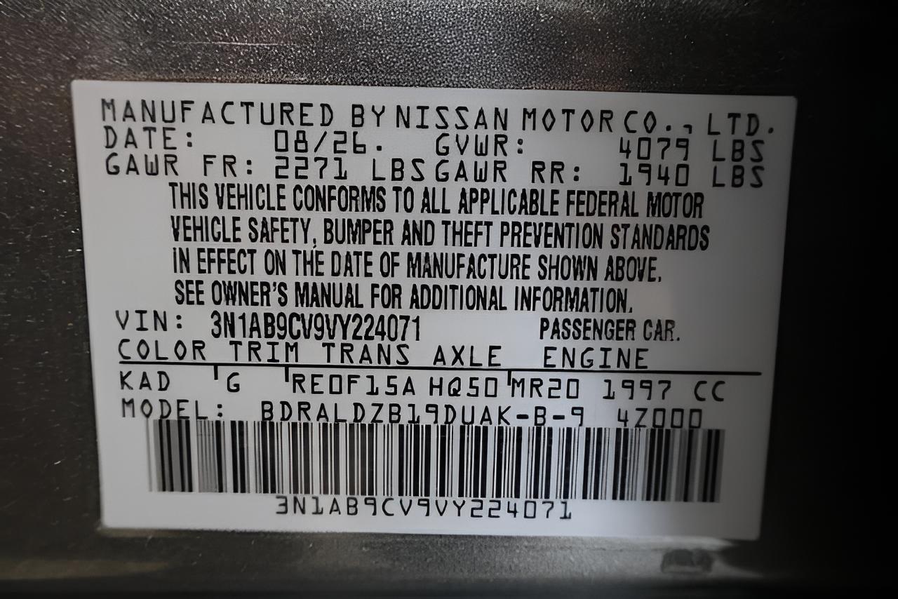 2027 Nissan Sentra SV