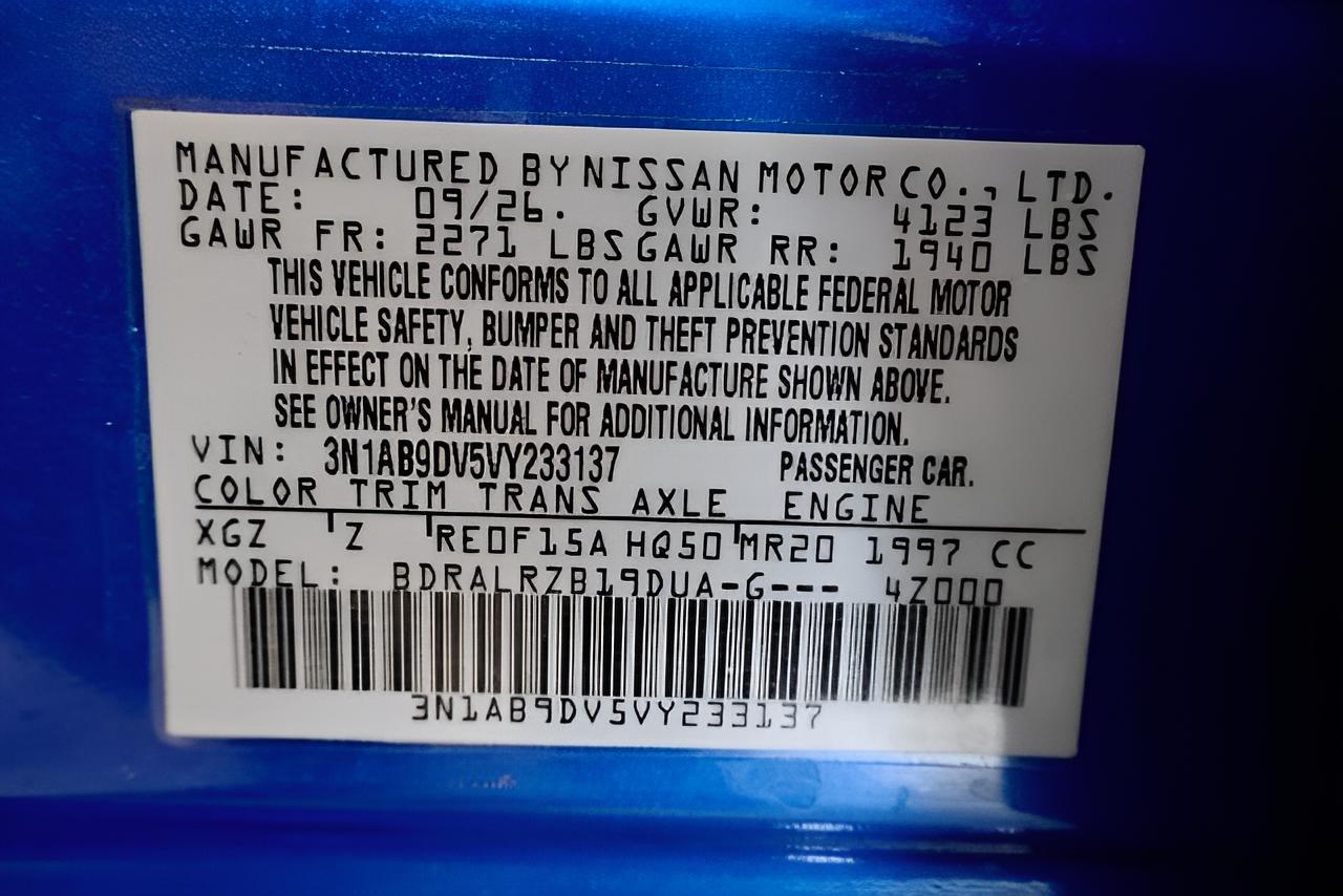 2027 Nissan Sentra SR