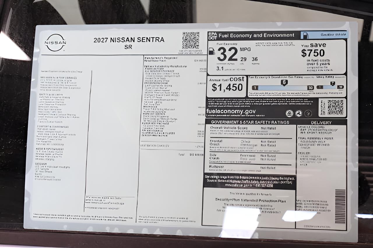 2027 Nissan Sentra SR