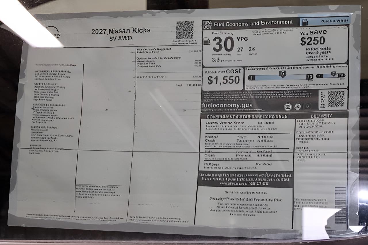 2027 Nissan Kicks SV